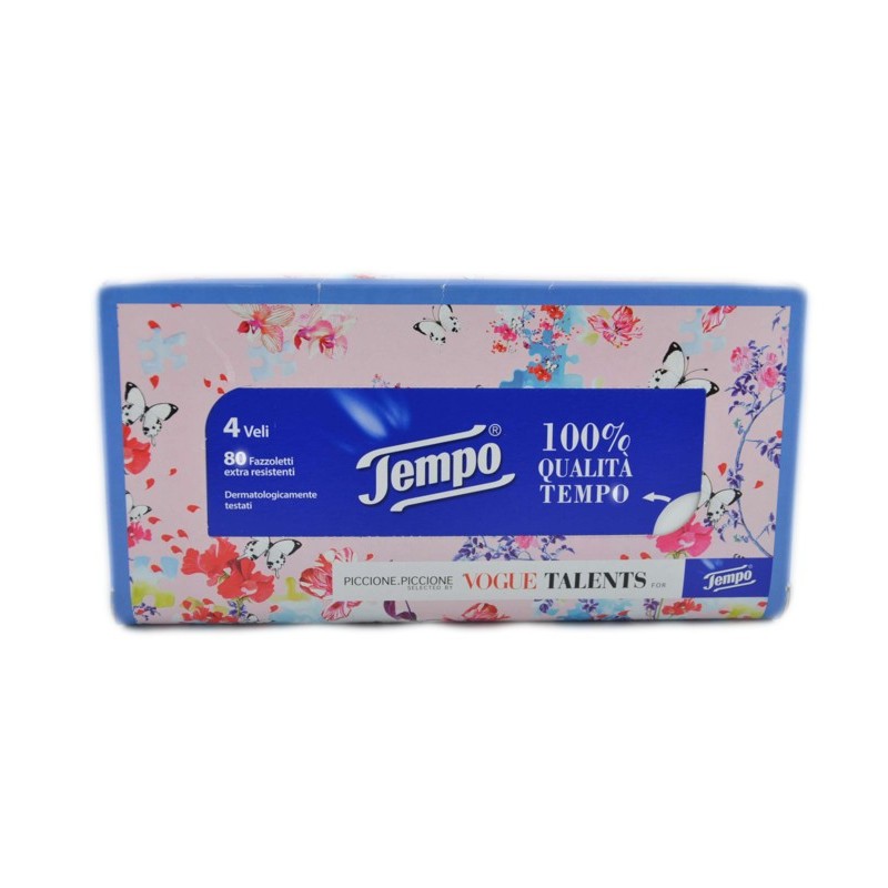 7322540328622Tempo Box Fazzoletti 80pz