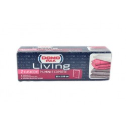 8001410091116Domopak Custodie Piumoni E Coperte 2pz