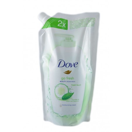 8717163097700Dove Sapone Liquido Fresh Touch Eco Ricarica 500ml