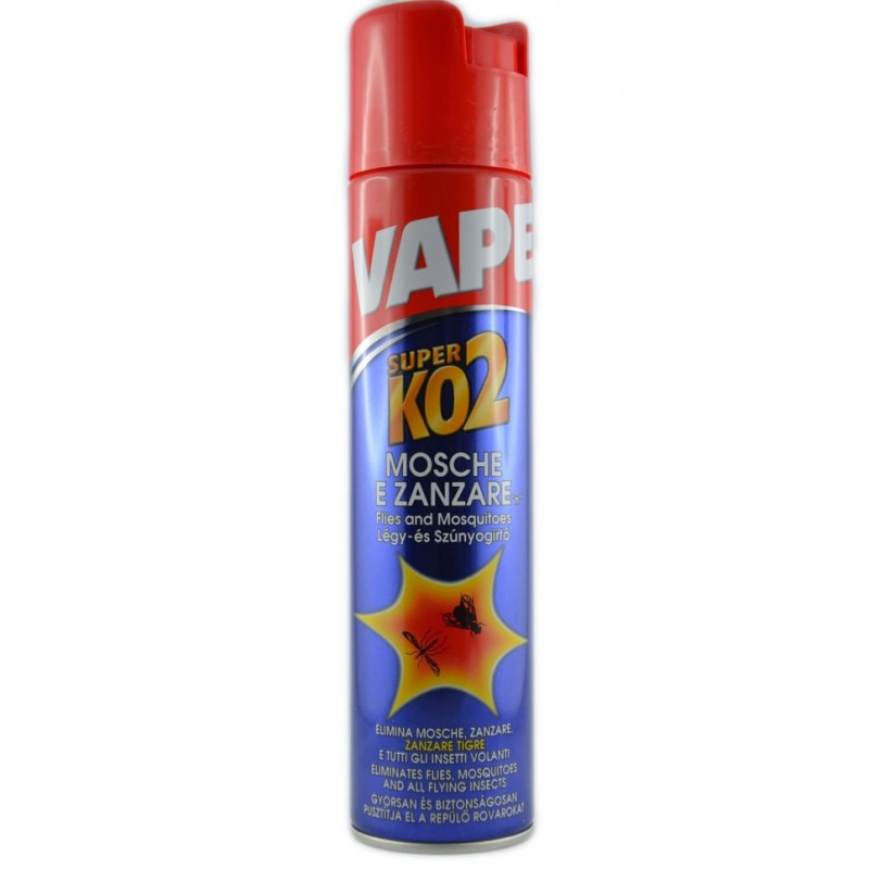 8006320046287Vape Ko2 Mosche E Zanzare Spray 400ml