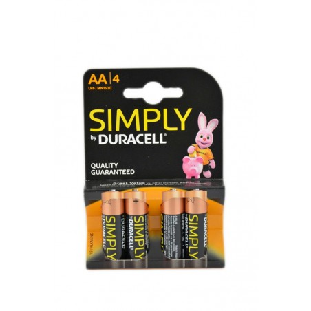 5000394002241Duracell Simply Stilo Aa 4pz