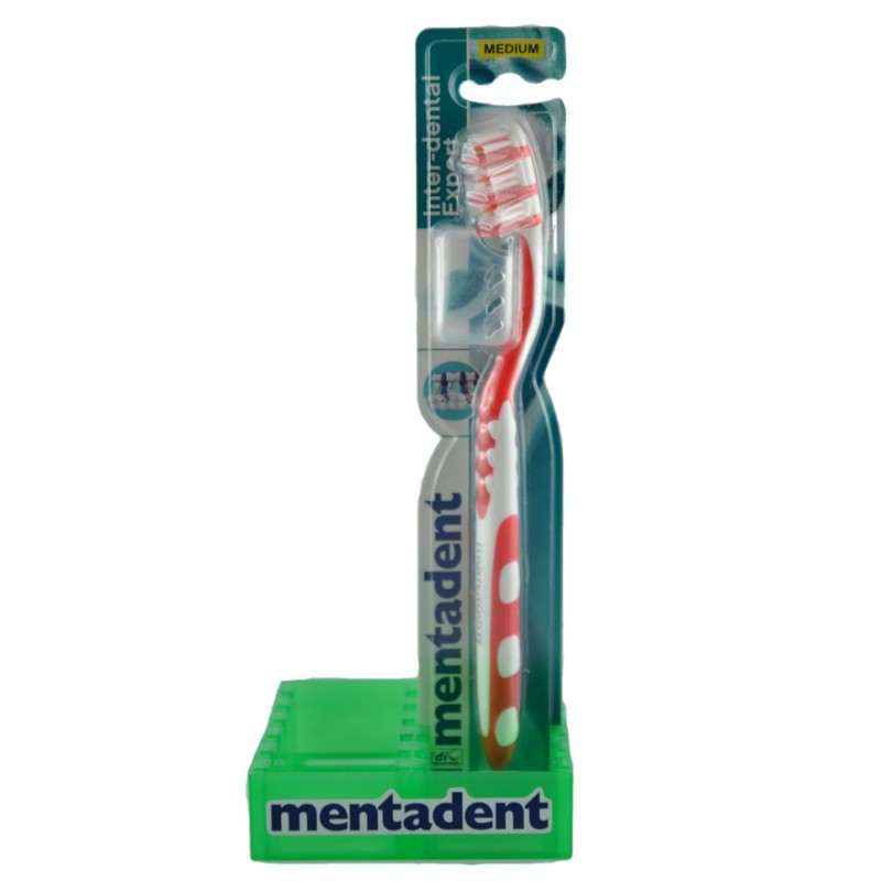 80466420Mentadent Spazzolino Inter-Dental Expert Medio 1pz