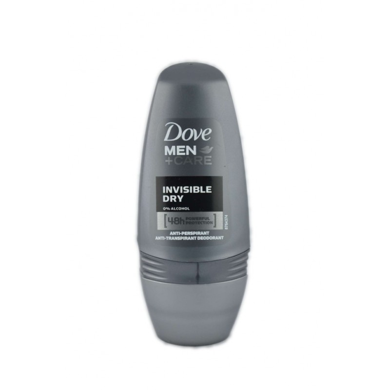 96022313Dove Deo Roll Men Invisible Dry 50ml