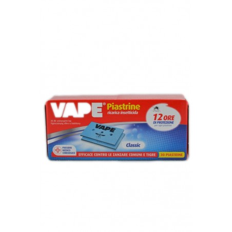 8006320061952Vape Piastrine Zanzare Classic 30pz