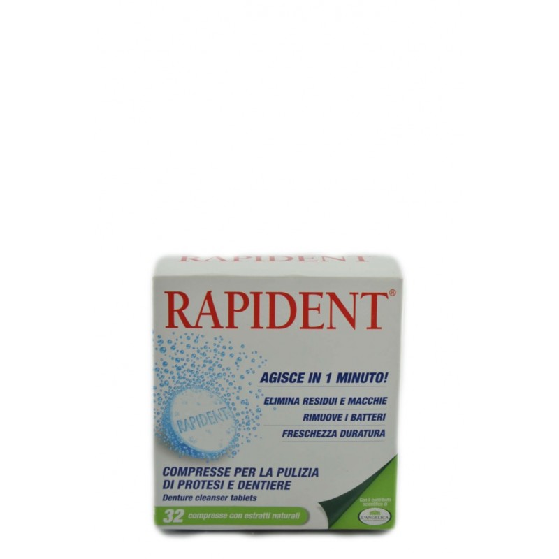 8017331043479Rapident Compresse Protesi E Dentiere 32pz 8017331043479Rapident Compresse Protesi E Dentiere 32pz
