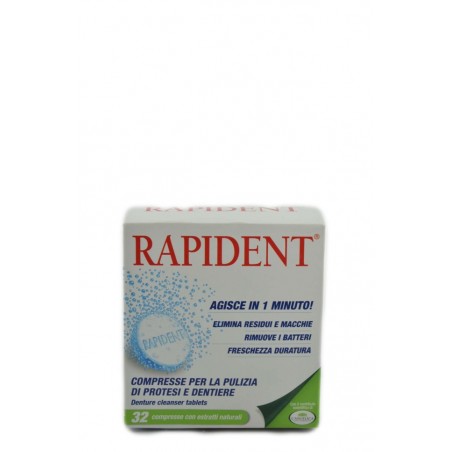8017331043479Rapident Compresse Protesi E Dentiere 32pz