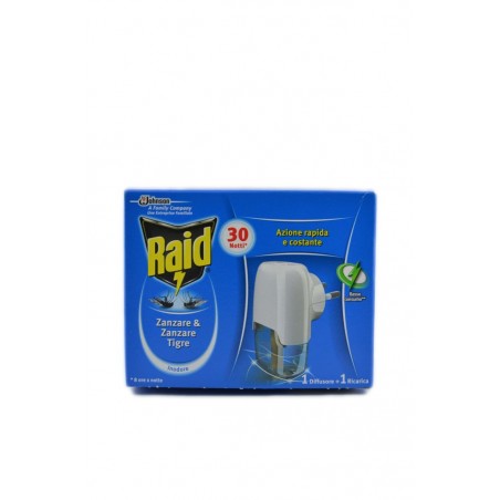 5000204816778Raid Emanatore + Ricarica Liquido 30 Notti 1pz