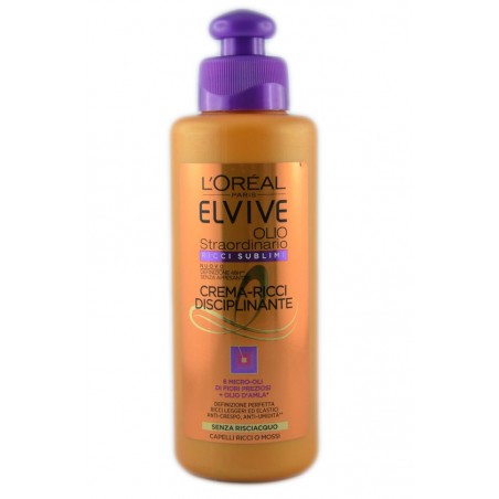 3600523203819Elvive Olio Straordinario Crema Ricci Sublimi 200ml