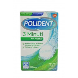 8016825955724Polident Compresse 3 Minuti 36pz
