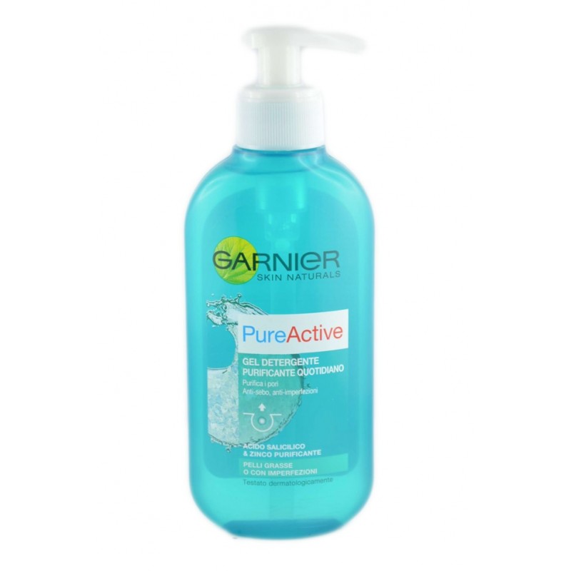 8024417151799Garnier Pure Active Gel Detergente Purificante Quotidiano 200ml