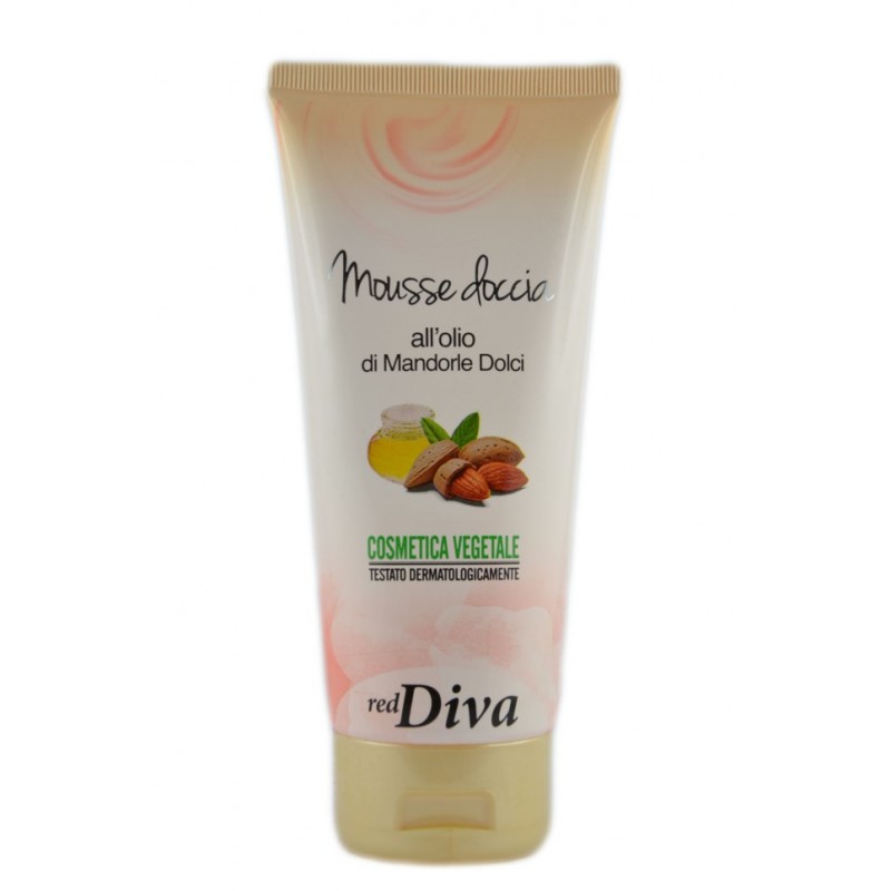 8051407321818Diva Doccia Mousse All'olio Di Mandorle Dolci Tubo 200ml