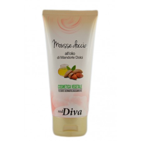 8051407321818Diva Doccia Mousse All'olio Di Mandorle Dolci Tubo 200ml