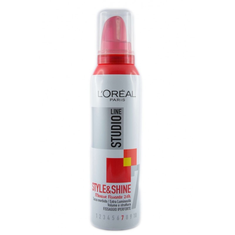 8001980109235STUDIO LINE STYLE & SHINE SPUMA IPERFORTE 150ML
