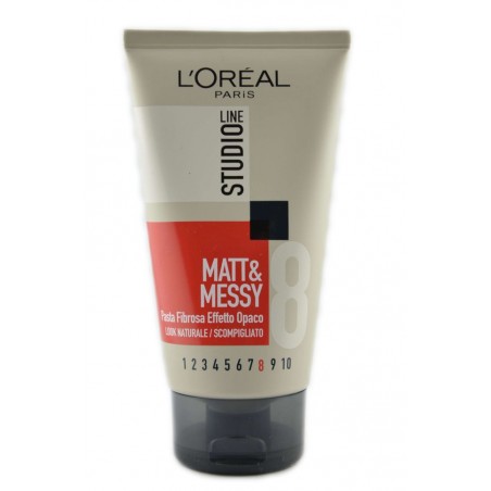 3600522225096STUDIO LINE MATT & MESSY PASTA FIBROSA TUBO 150ML