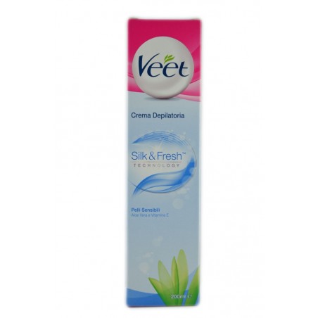 8002910043056VEET CREMA DEPILATORIA CORPO SILK&FRESH PELLI SENSIBILI 200ML