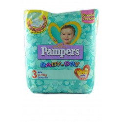 8001480092204PAMPERS PANNOLINI BABY-DRY TAGLIA 3 - 4/9KG 20PZ