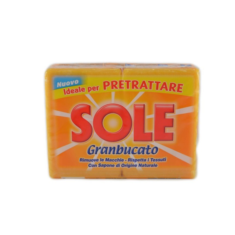 8002910041915Sole Sapone Granbucato 2x250gr