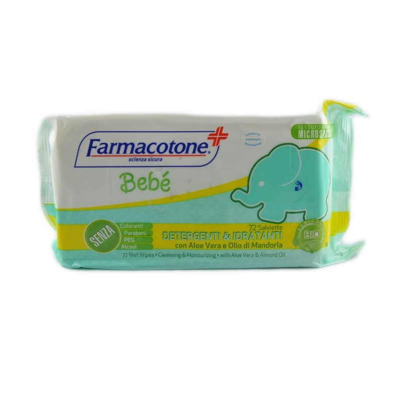 8003350539307Farmacotone Bebe Salviettine 72pz