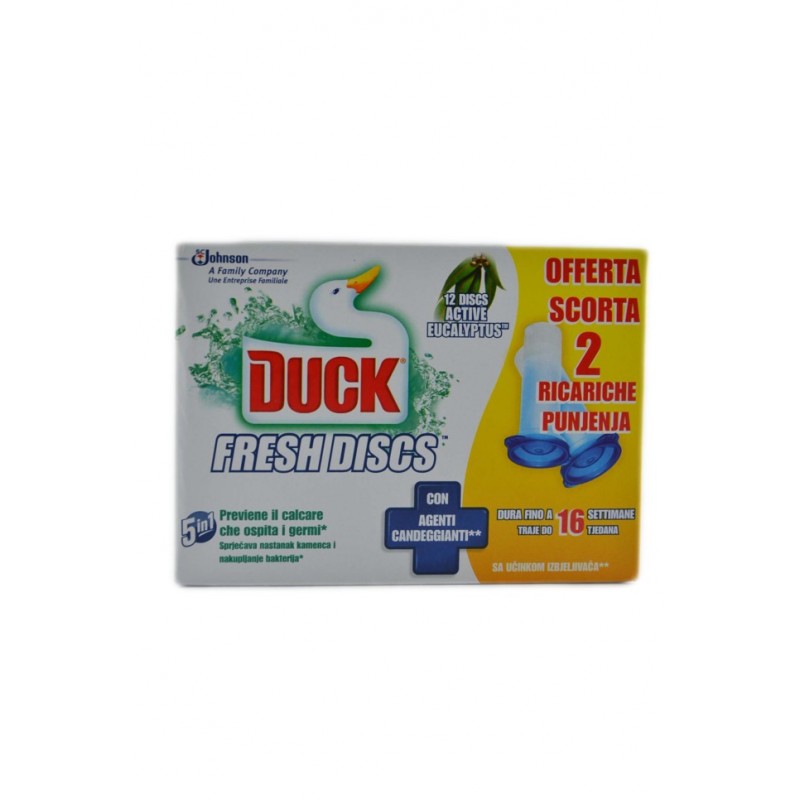 5000204778373Duck Fresh Discs Con Candeggina Ricarica 2pz