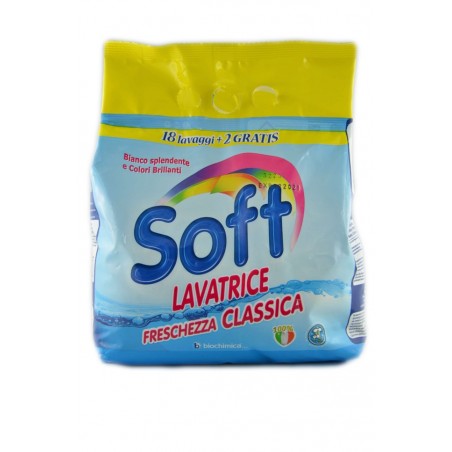 8003640015511SOFT POLVERE CLASSICO 18+2 MISURINI 1320GR