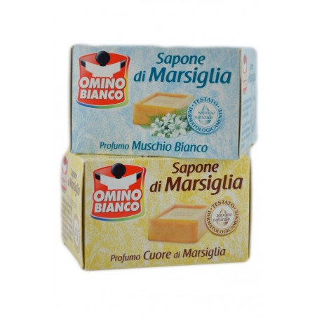 8004060001887Omino Bianco Sapone Naturale Solido 250gr