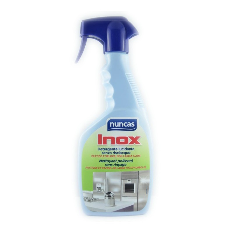8001704123554Nuncas Inox Detergente Lucidante Spray 500ml