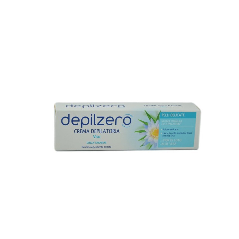 8008970044156Depilzero Crema Depilatoria Viso Pelli Delicate 50ml