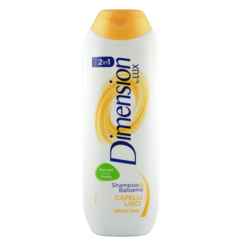 8710447174722Dimension Shampoo 2in1 Capelli Lisci New 250ml
